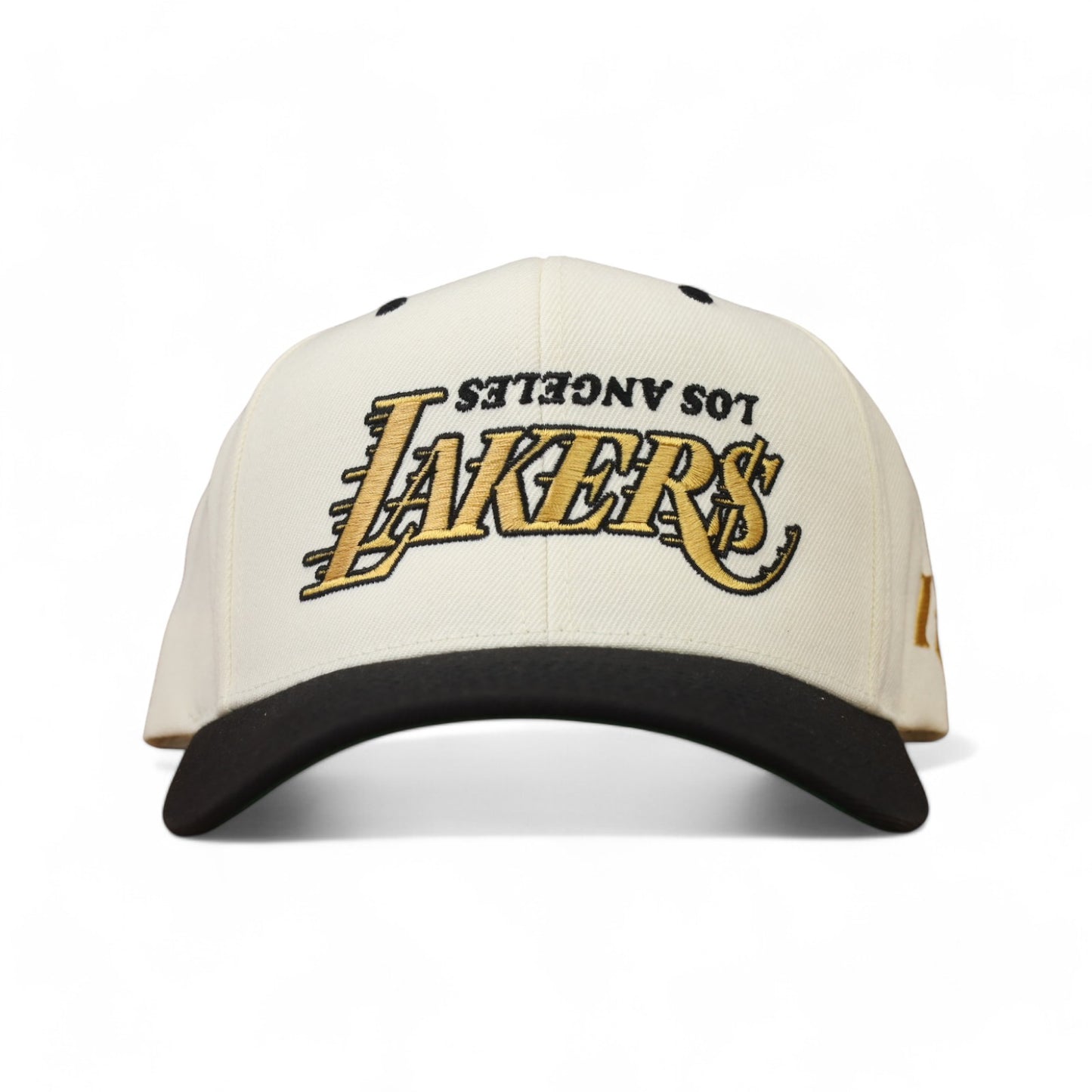 Laker$ Cream Black 6 Panel