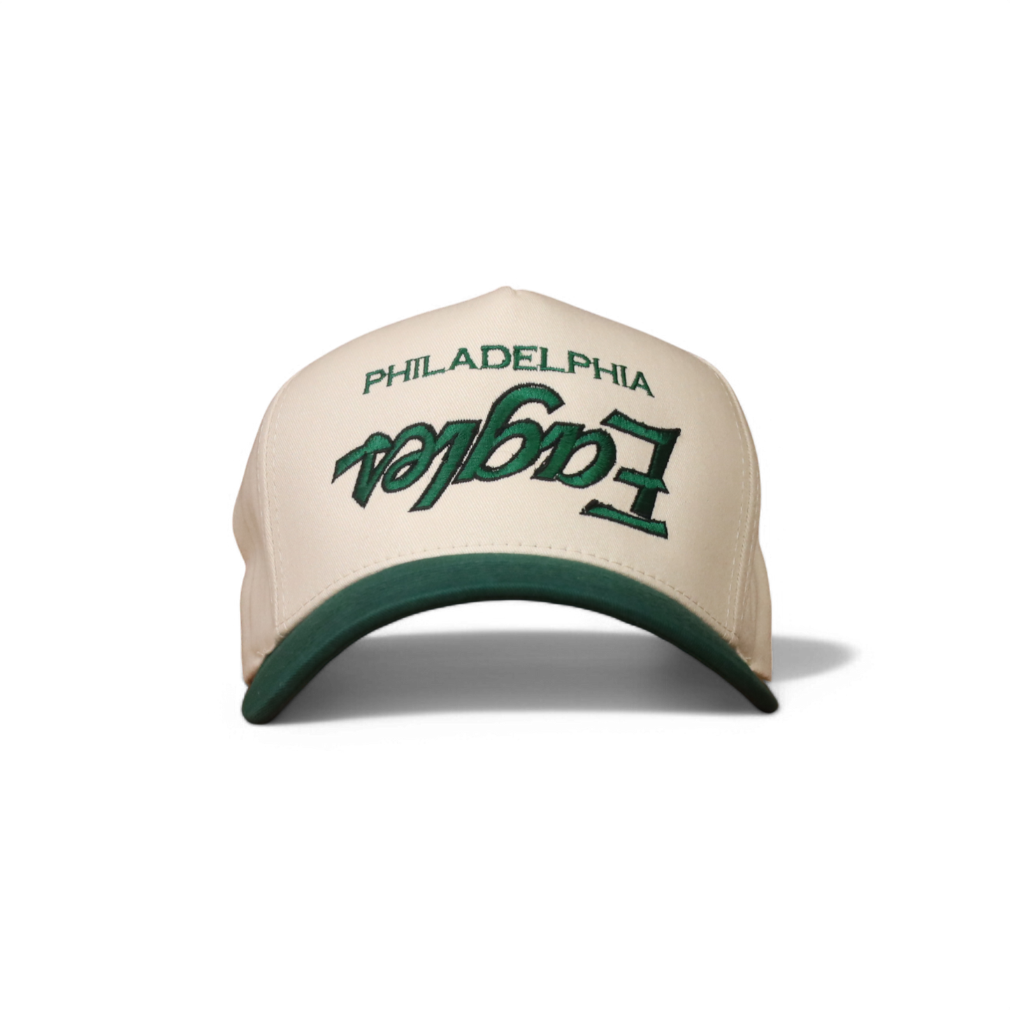 90S PHILLY SCRIPT - CREAM FOREST 5 PANEL