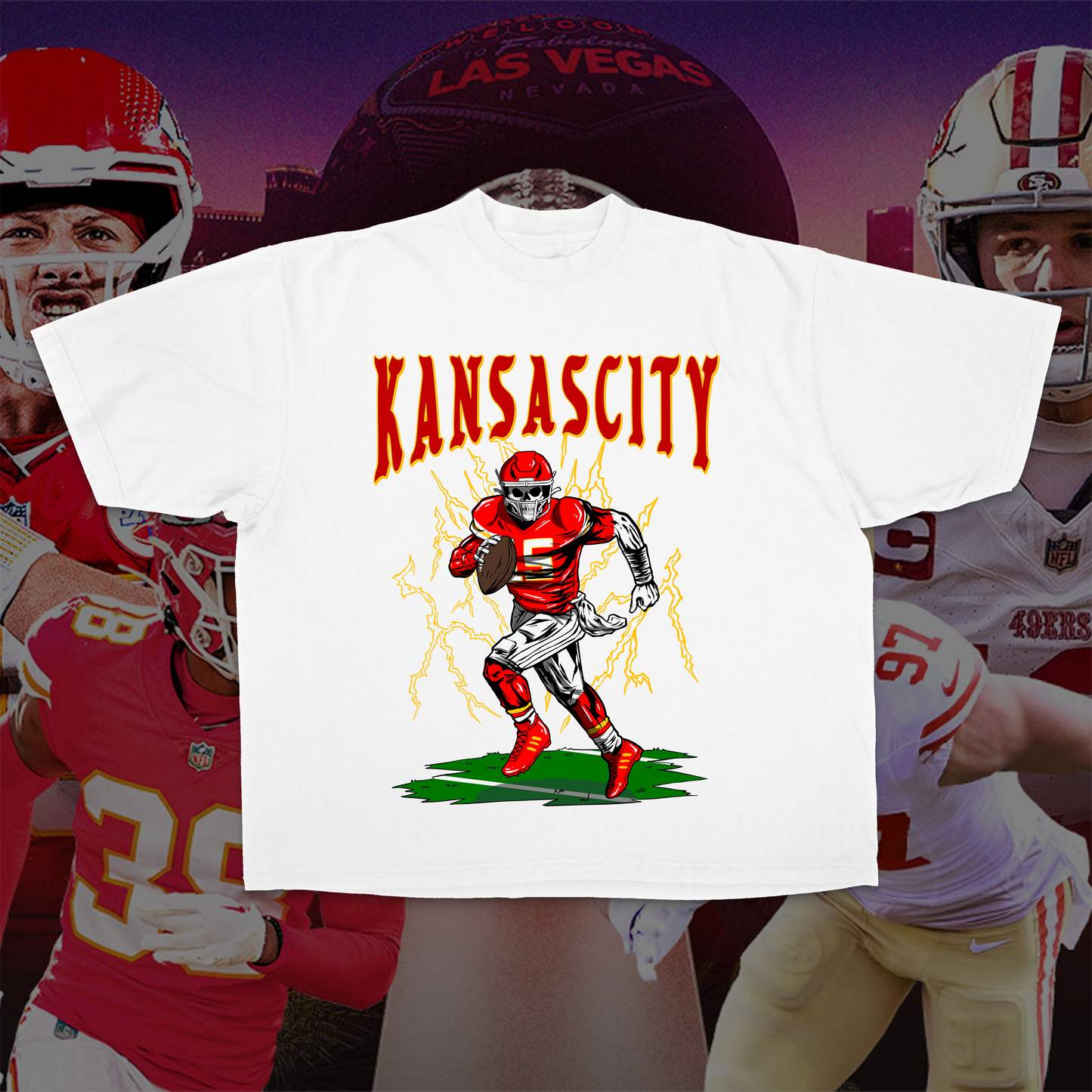 Mahomes BONES Tee
