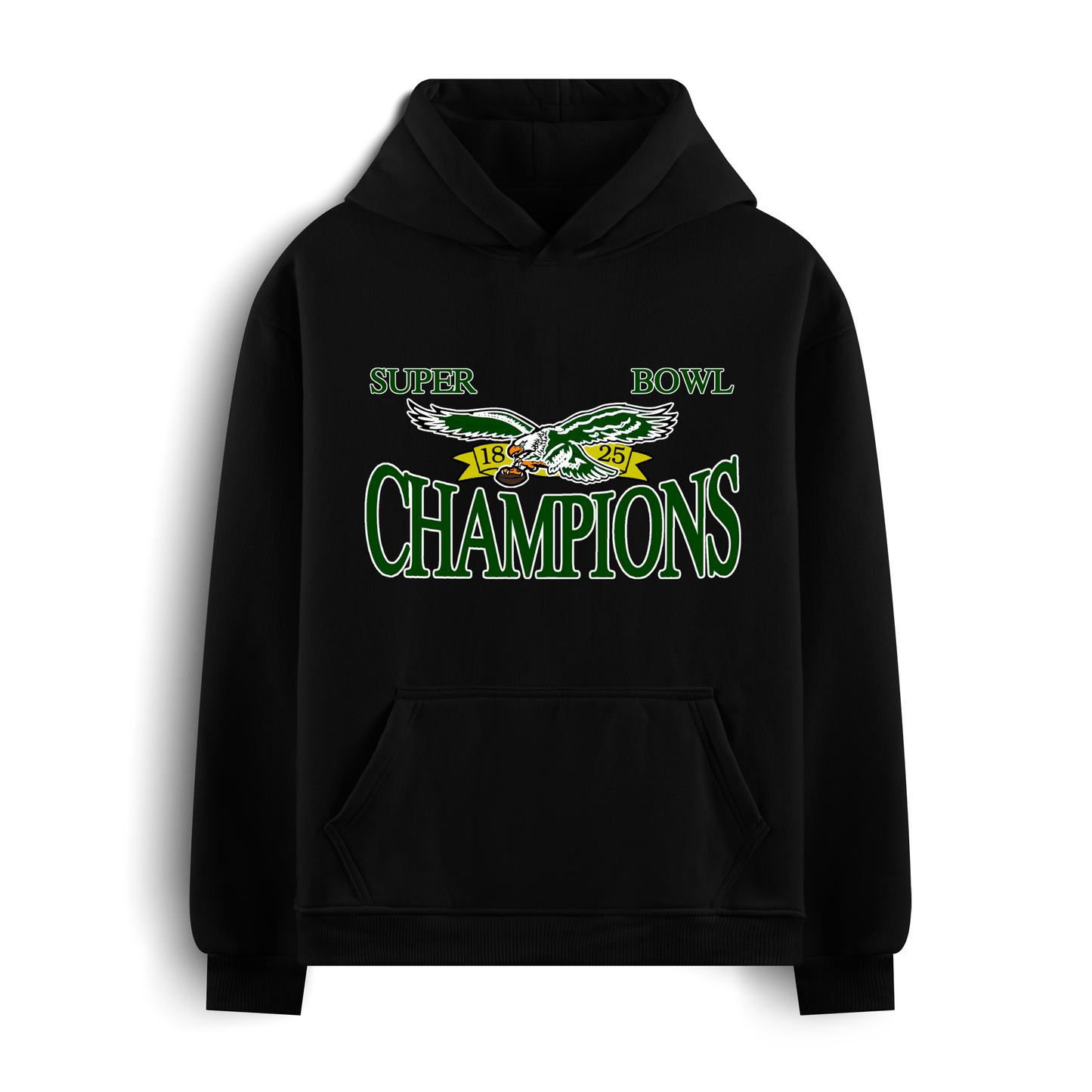 PHI 2X CHAMPS Black HOODIE